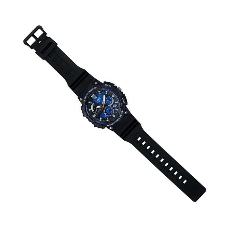 Casio Chronograph Blue Dial Sports Men's Watch | MCW-200H-2AV